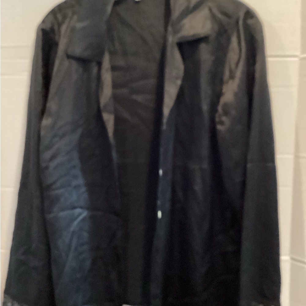 Indigo Men's Black Lightweight Jacket